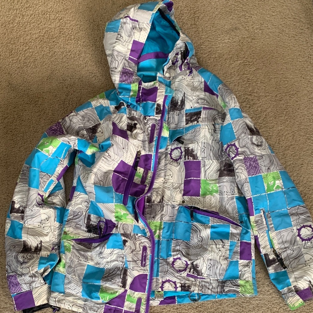 Empyre Multicolor Kids Snowboard Jacket